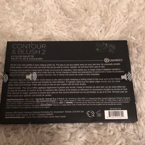 BH Cosmetics contour and blush palette - Picture 2 of 2